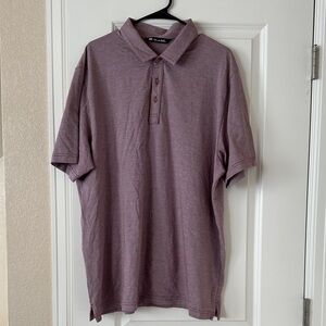 Travis Mathew Men's Purple Polo Shirt
